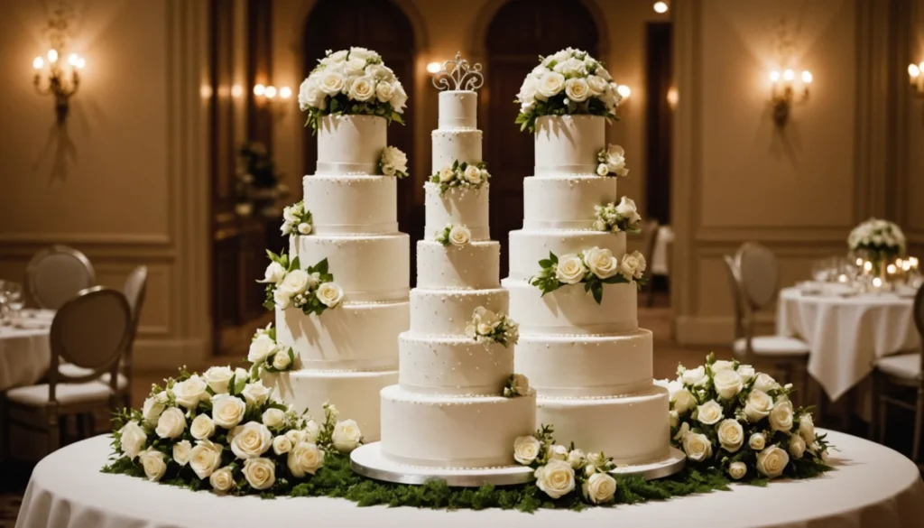 gateau mariage pièce montée